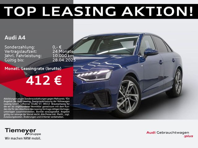 Audi A4 35 TFSI 2x S LINE LED NAVI TOUR AHK