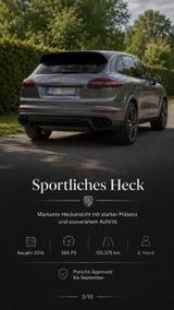Porsche Cayenne Diesel S  Approved, Panorama, B - Porsche Cayenne Gebrauchtwagen in Hamburg