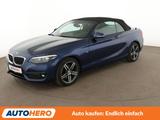 BMW 220i Sport Line Aut.*NAVI*LED*TEMPO*PDC*SHZ* - blaue BMW 2er Reihe