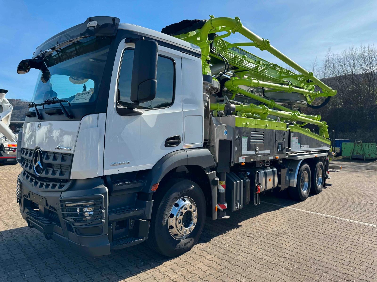 Mercedes-Benz Arocs 2643; Zoomlion 36; Verkauf & Vermietung