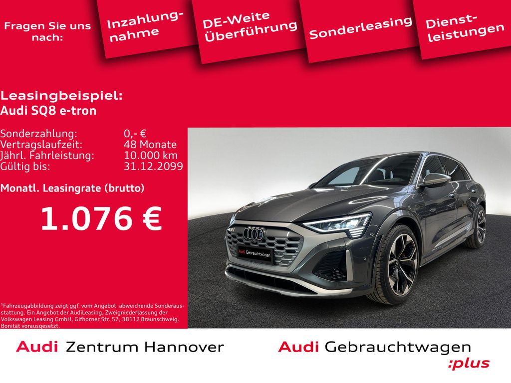 Audi SQ8 e-tron S line quattro HuD Pano Matrix Luft