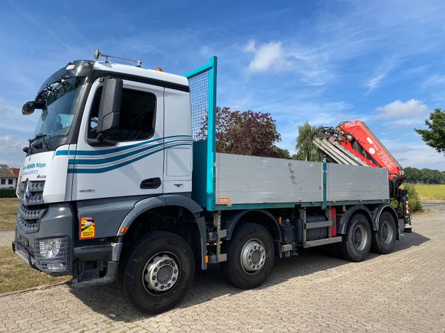 Mercedes-Benz 4151 AROCS  Fassi Kran F 365  auf 19m - 1100kg