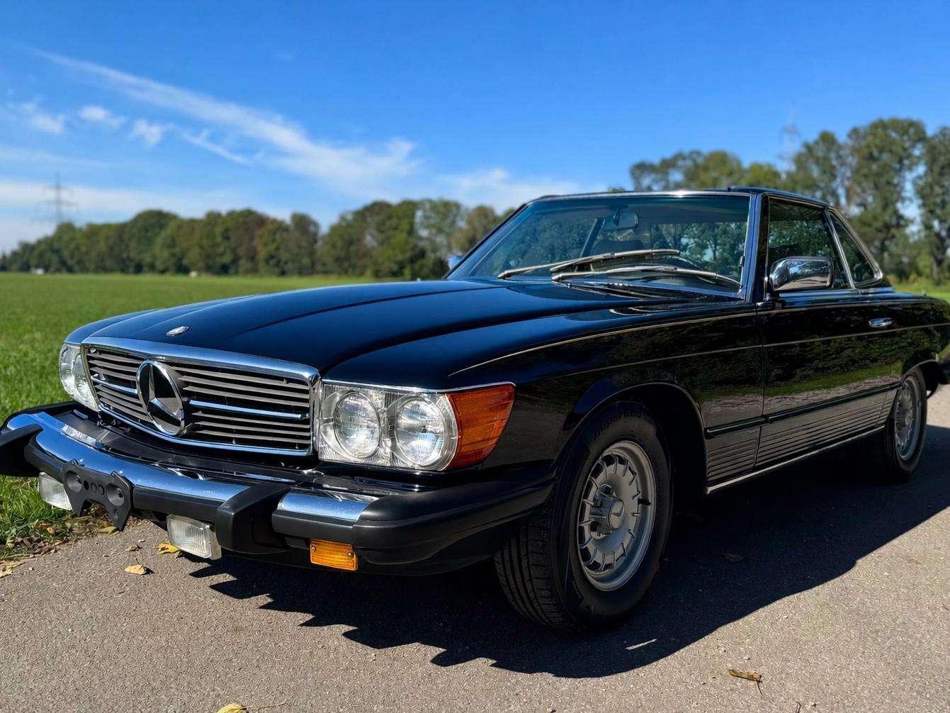 Mercedes-Benz SL 380 2. Hand, org. 54.500 km, 3 Jahre Garantie