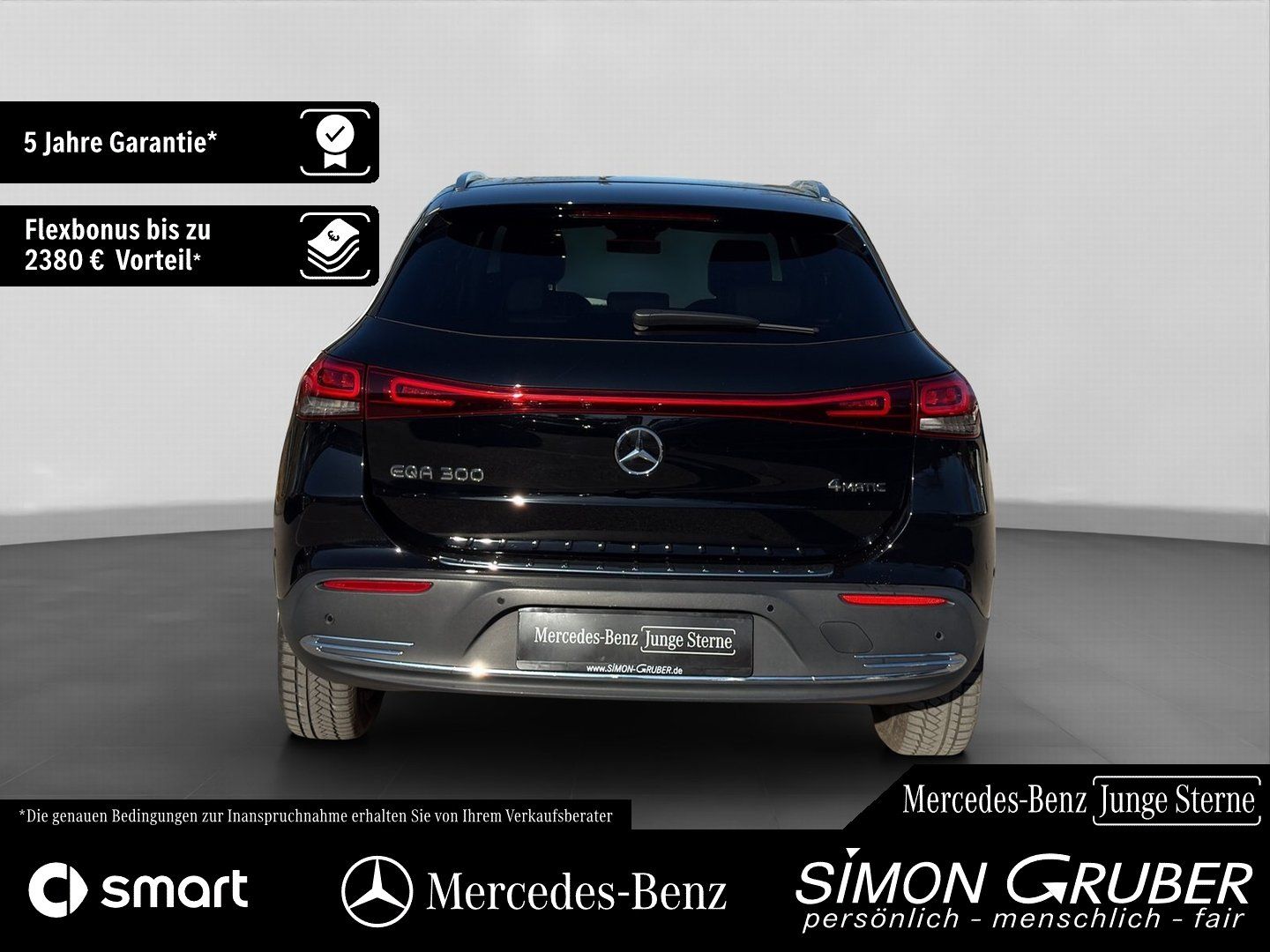 Fahrzeugabbildung Mercedes-Benz EQA 300 4M Progressive Ambi Keyless EasyP AMG 19