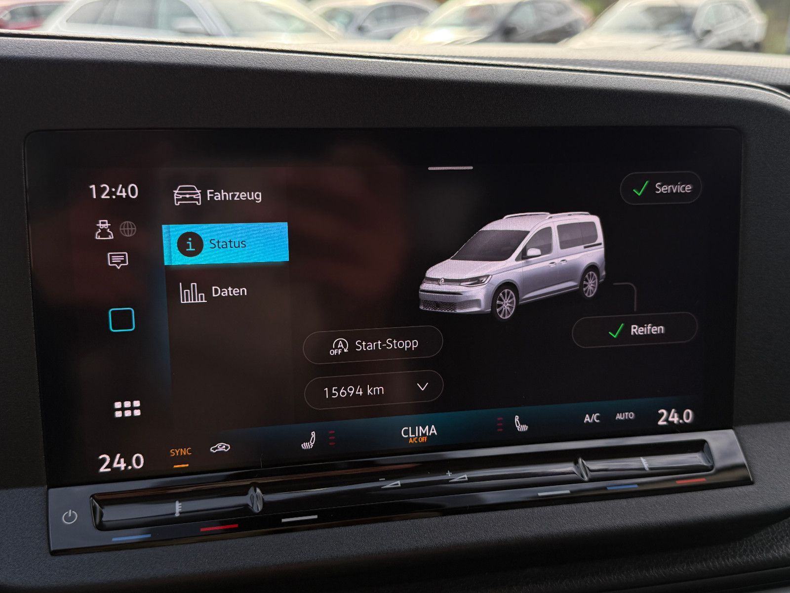 Fahrzeugabbildung Volkswagen Caddy Life Maxi 7-Sitzer ACC Blis DAB PDC SHZ