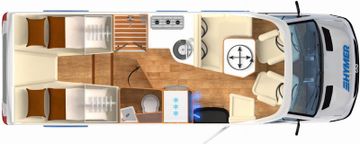 HYMER  ERIBA  HYMERCAR B-Klasse MC T BlackLine 680 AutarkieSHZPremium