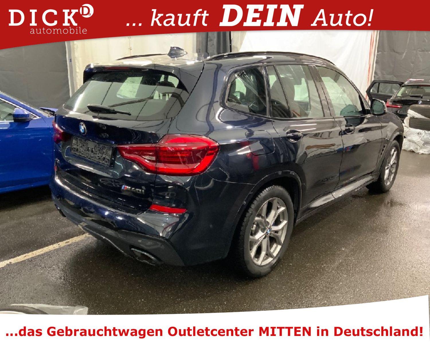 Fahrzeugabbildung BMW X3 M40i LED/ACC/HUD/H&K/VIRTU/LEDER/AHK/21"LM