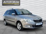 Skoda Fabia Combi 1.HAND,AUTOMATIK,KLIMA,AHK,PDC,KLIMA - Skoda Fabia: Beige