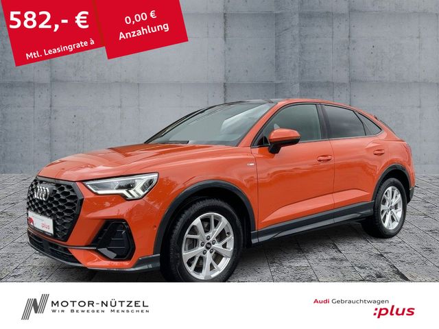 Audi Q3 Sportback 45 TFSI QU S-LINE LED+PANO+SONOS+VC