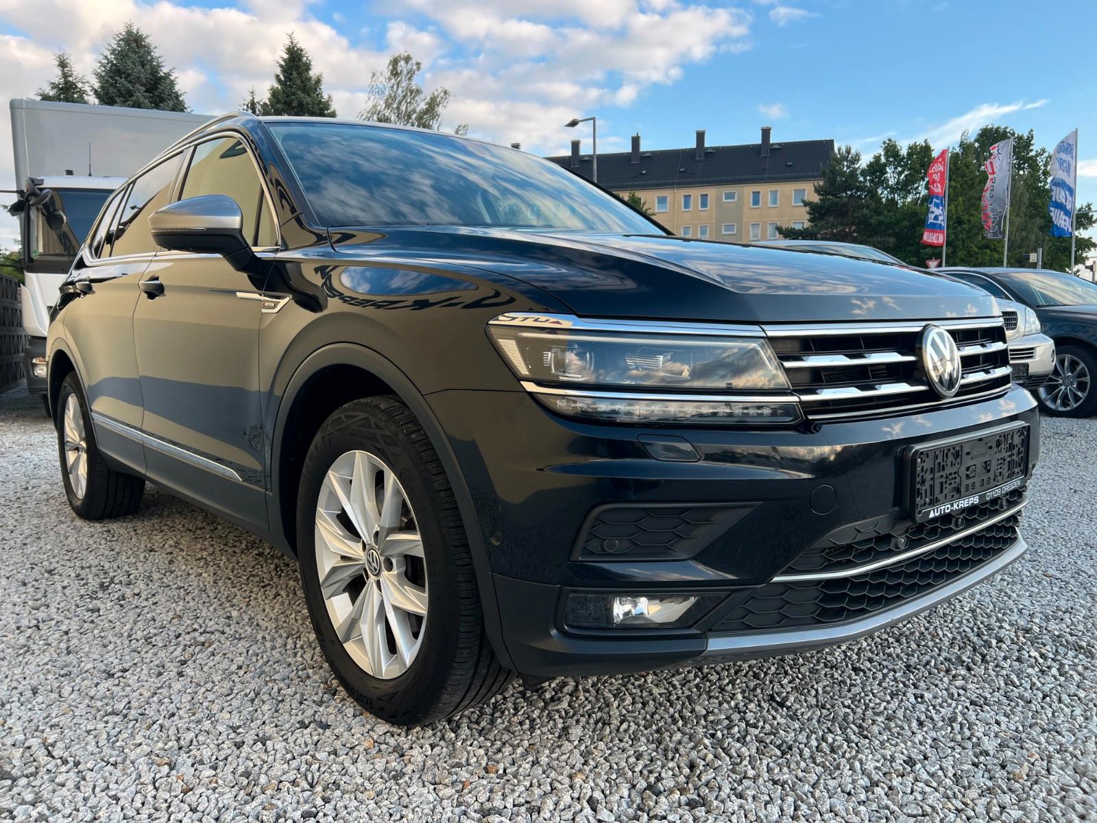 Volkswagen Tiguan Allspace Highline 4Motion 1.Hand 7 Sitze