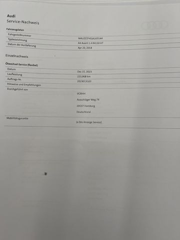 Audi A4 Avant sport *TEMPOMAT*XENON-PLUS*SZHZ*NOTRUF*
