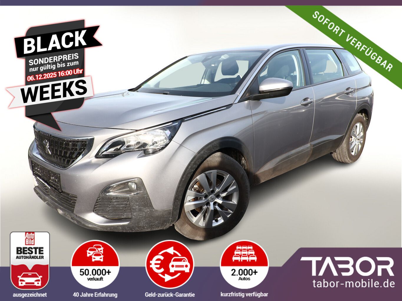 Peugeot 5008 1.2 PT 130 7S DigiKom SHZ PDC LaneAs BT 17Z