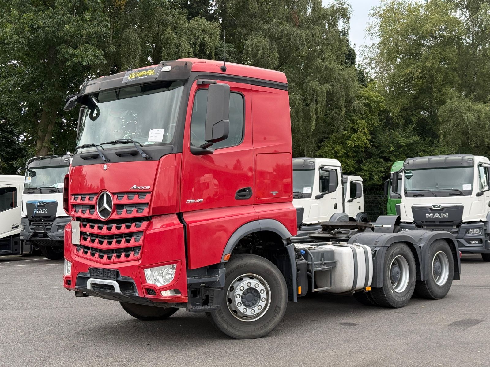 Fahrzeugabbildung Mercedes-Benz Arocs 2645 6x4 SZM Kipphydraulik