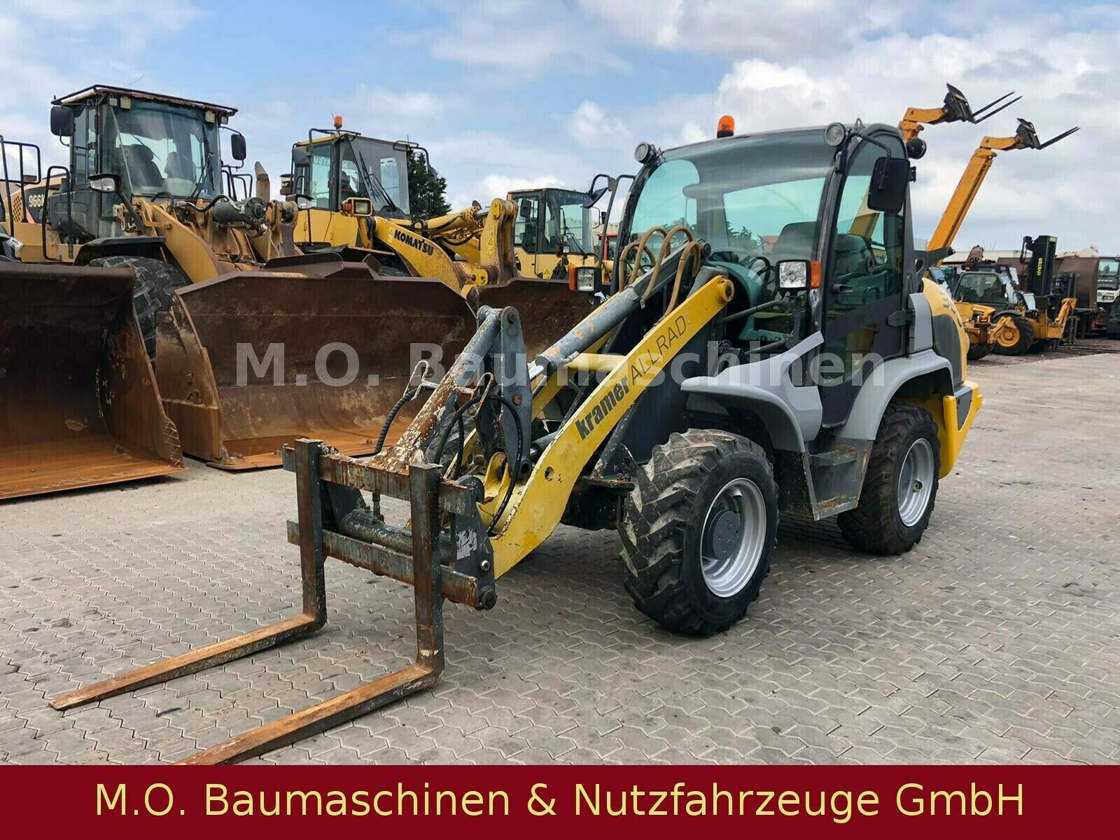 Fahrzeugabbildung Kramer 380 / 342-01 / SW / Palettengabel  / Allrad /