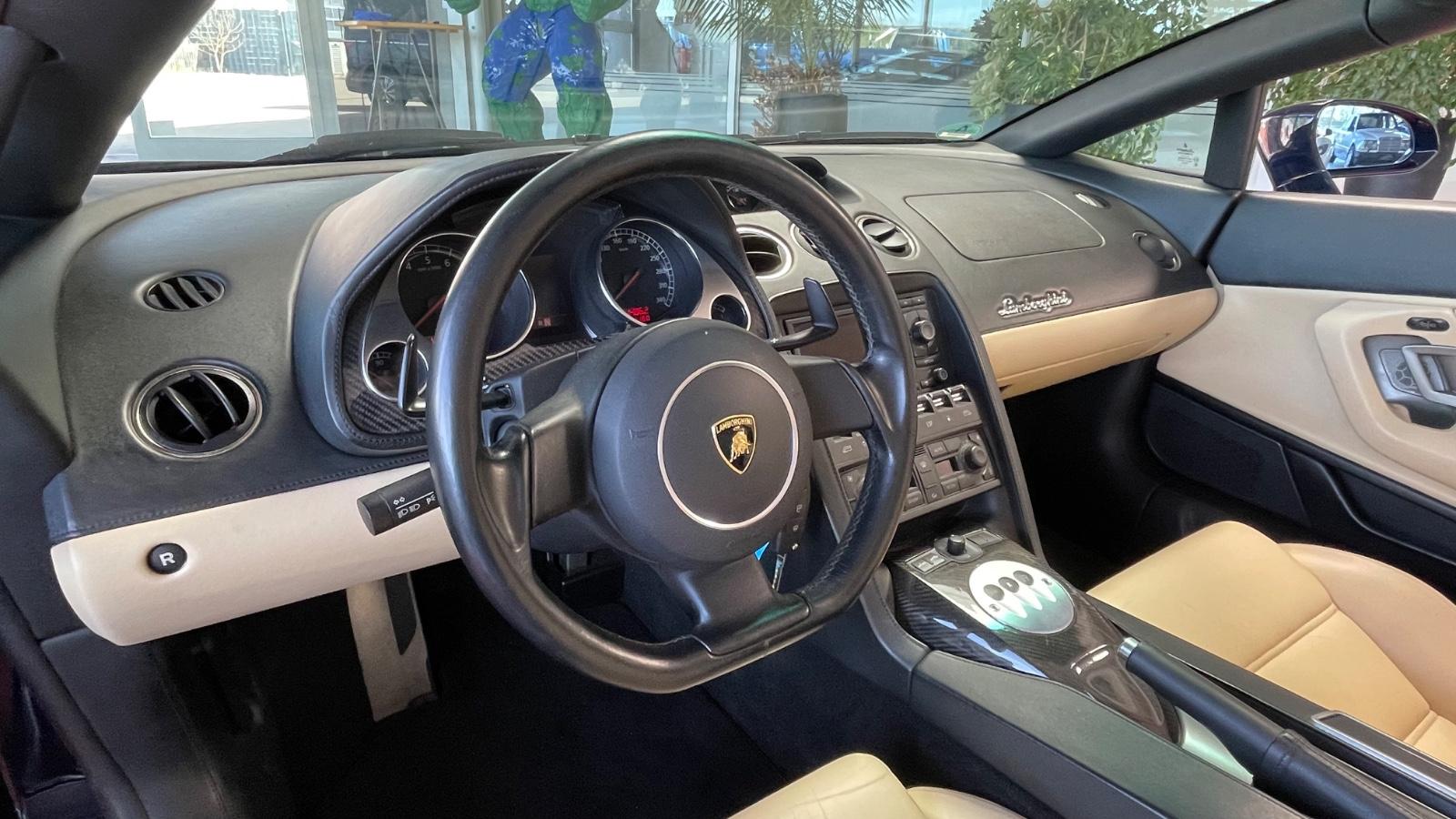 LAMBORGHINI GALLARDO SPYDER 5.0 V10 E-GEAR