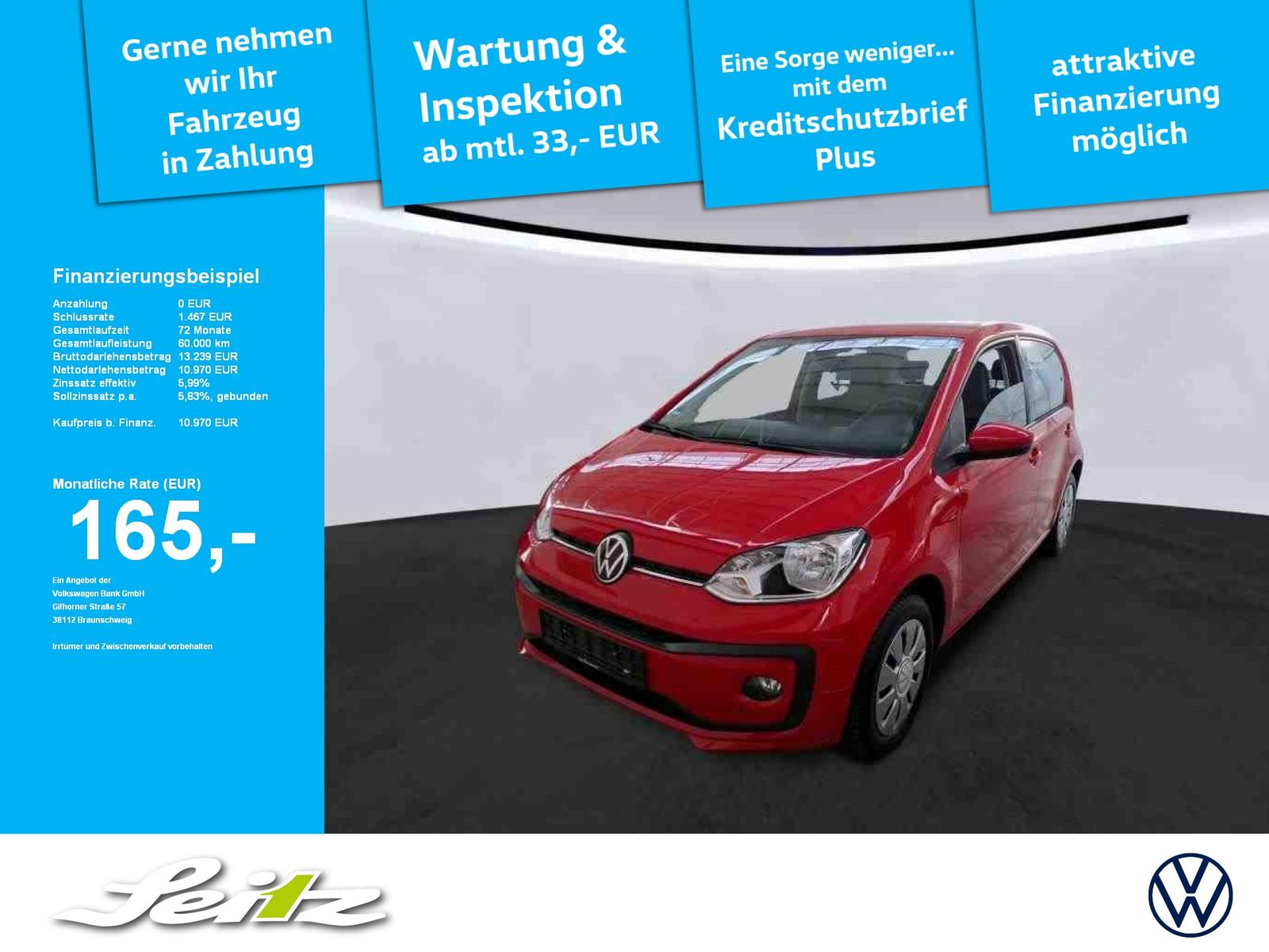 Volkswagen up! 1.0 move *SITZHZG*BLUETOOTH*DAB*