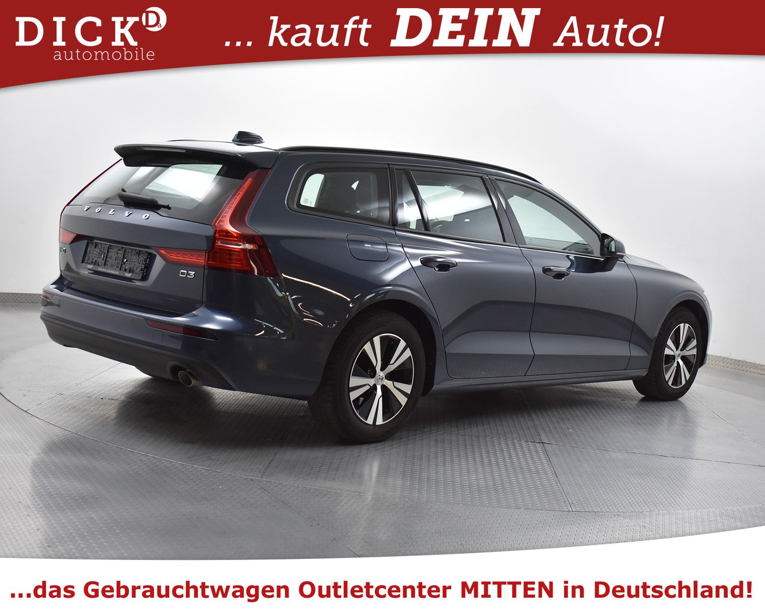 VOLVO V60 Kombi D3 >VIRTU+NAVI+LEDER+SHZ+LED+HIGH+TEMP - Image 3
