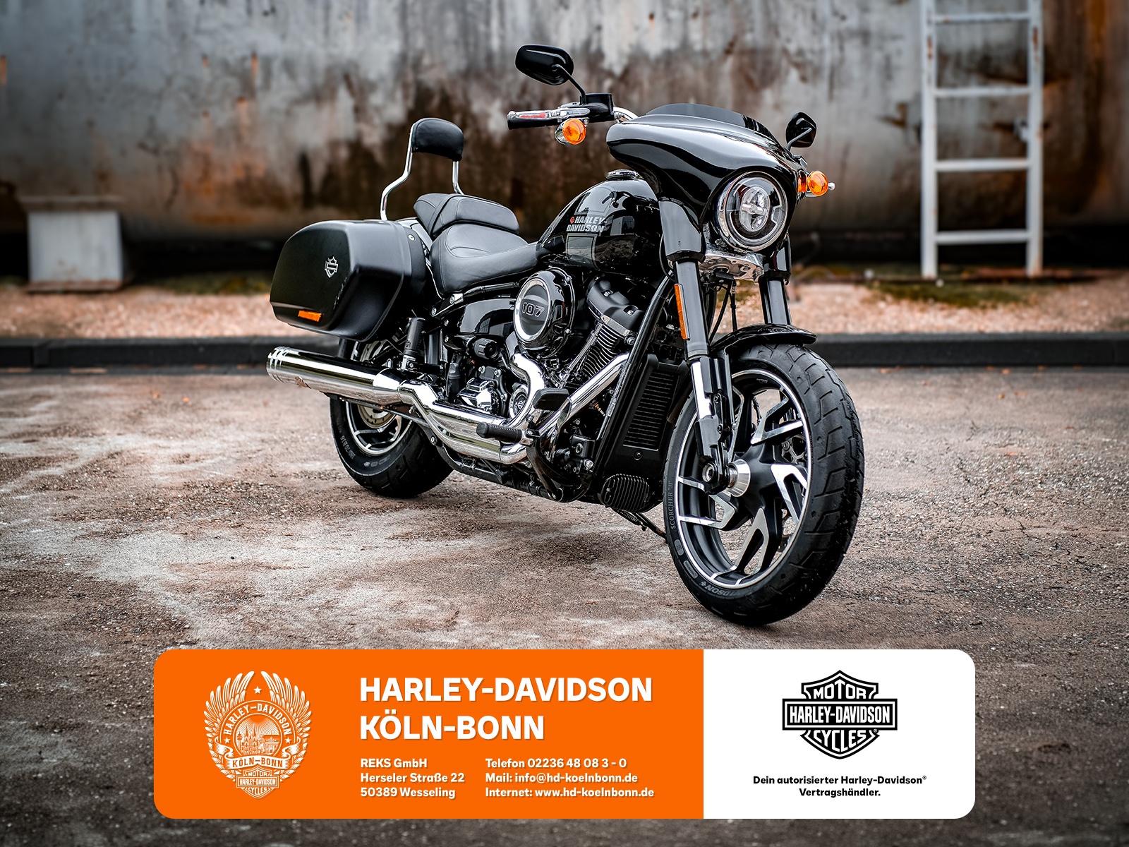 Harley-Davidson FLSB Sport Glide 107 -J&H- Sissybar-1.Hand-208km