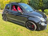 Abarth Schwarz/Automatik/180PS/Leder-ROT/elek.PANO/Car
