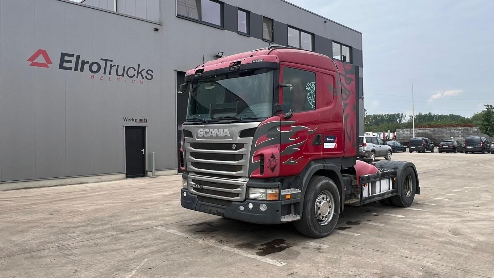 Scania G 420 (MANUAL GEARBOX / BOITE MANUELLE / CAJA DE