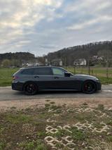 BMW M340i xDrive, Dravitgrau metallic, Top Zustand  - mit Benzin-Antrieb: Grau, Kombi, Metallic