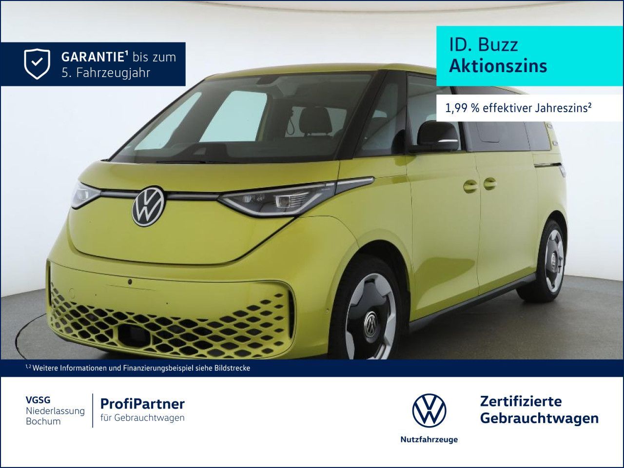 Volkswagen ID. Buzz Pro AHK ACC Kamera Head-Up Display Navi