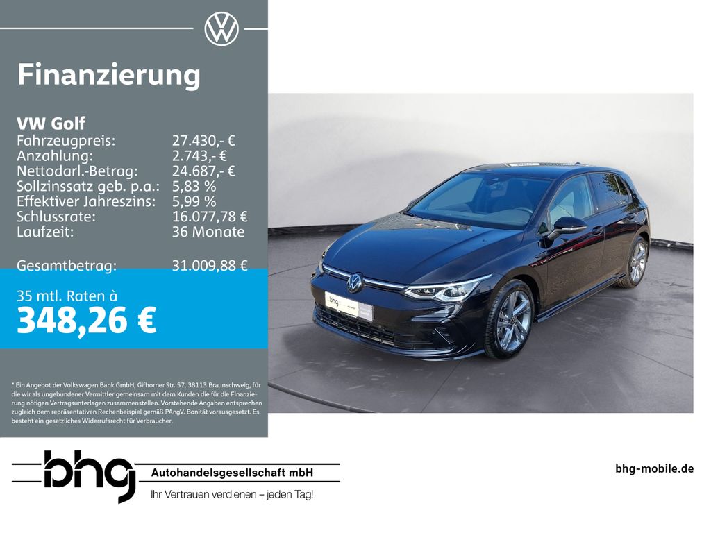 Golf 2.0TSI DSG R -line LEDplus ACC-Front-LaneAs