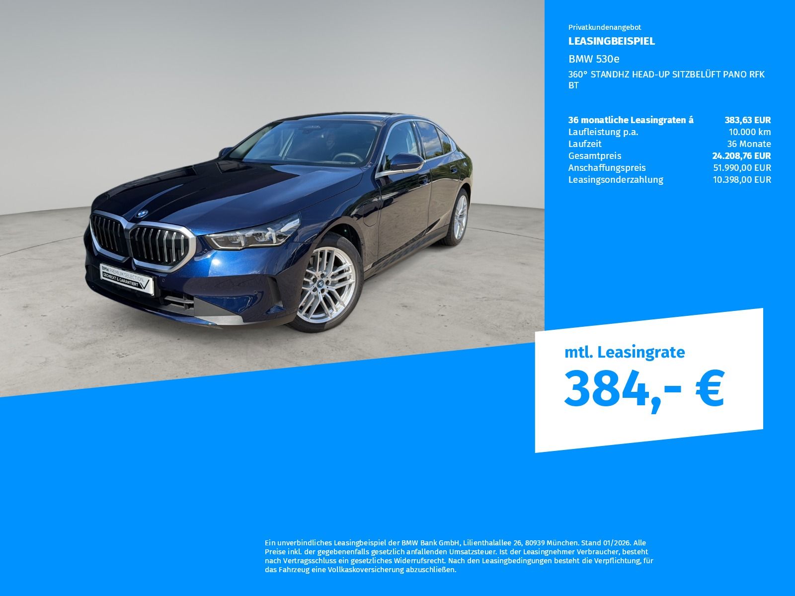 BMW 530e 360° STANDHZ HEAD-UP SITZBELÜFT PANO RFK BT foto 2
