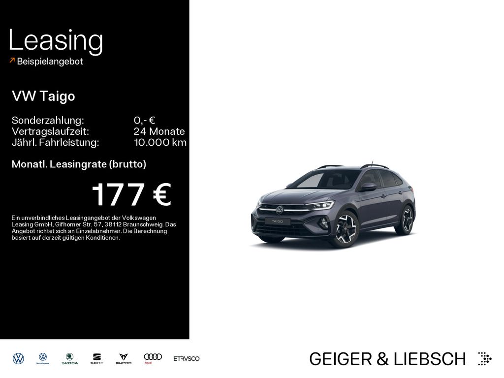 Volkswagen Taigo 1.5 TSI DSG R-LINE*IQ.LIGHT*AHK*KAMERA*PDC
