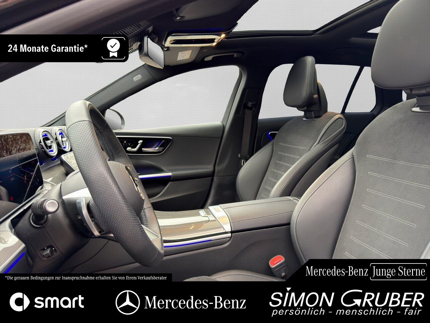 Fahrzeugabbildung Mercedes-Benz C 300 Td AMG Pano AHK HUD Digi 360° Burm Distr