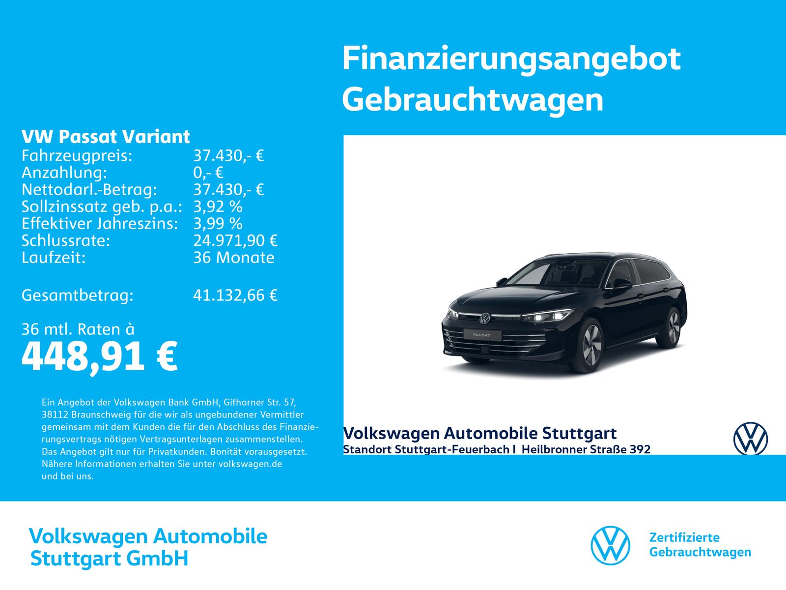 Volkswagen Passat Variant Elegance 2.0 TDI DSG Navi AHK foto 1