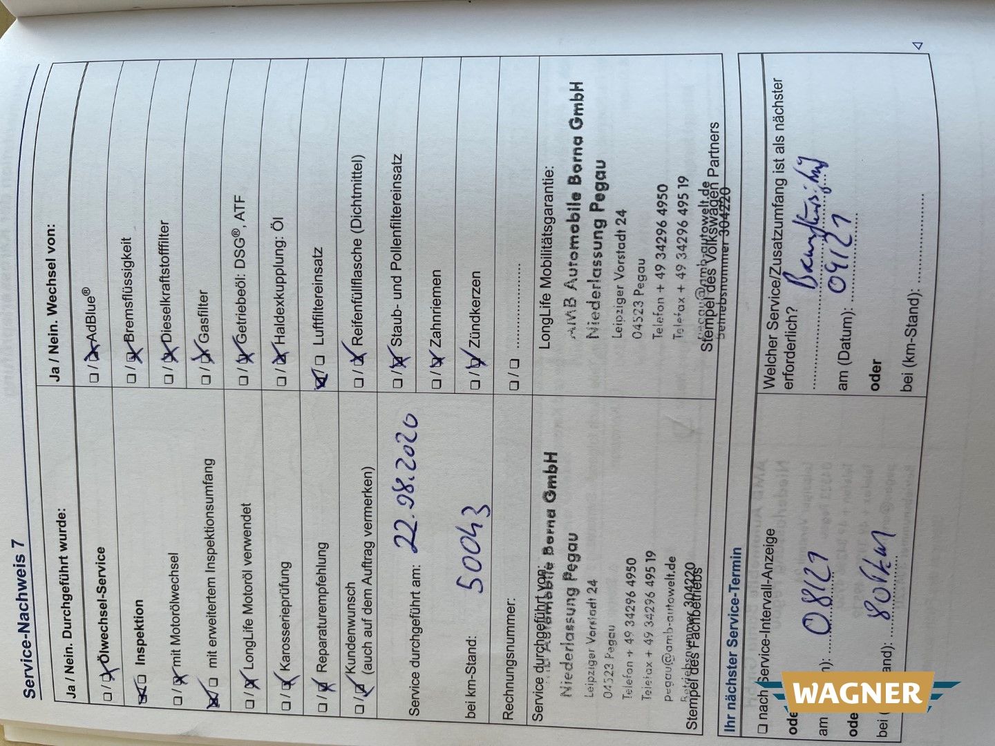 Fahrzeugabbildung Volkswagen Golf VII Comfortline BMT Klimaautomatik