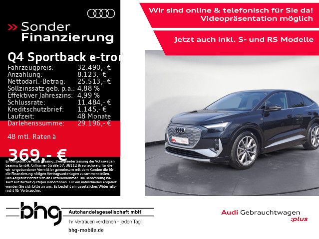 Audi Q4 Sportback 50 e-tron quattro Sline q PanoDach