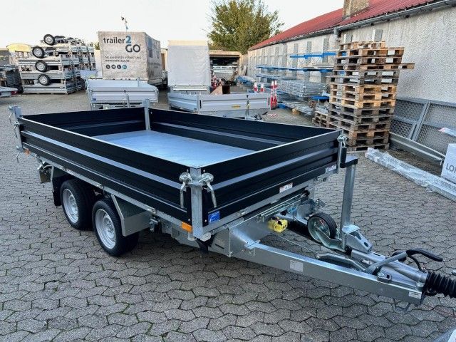 Humbaur 3-Seitenkipper HTK 3500.31 Alu Parabel , 3140 x 