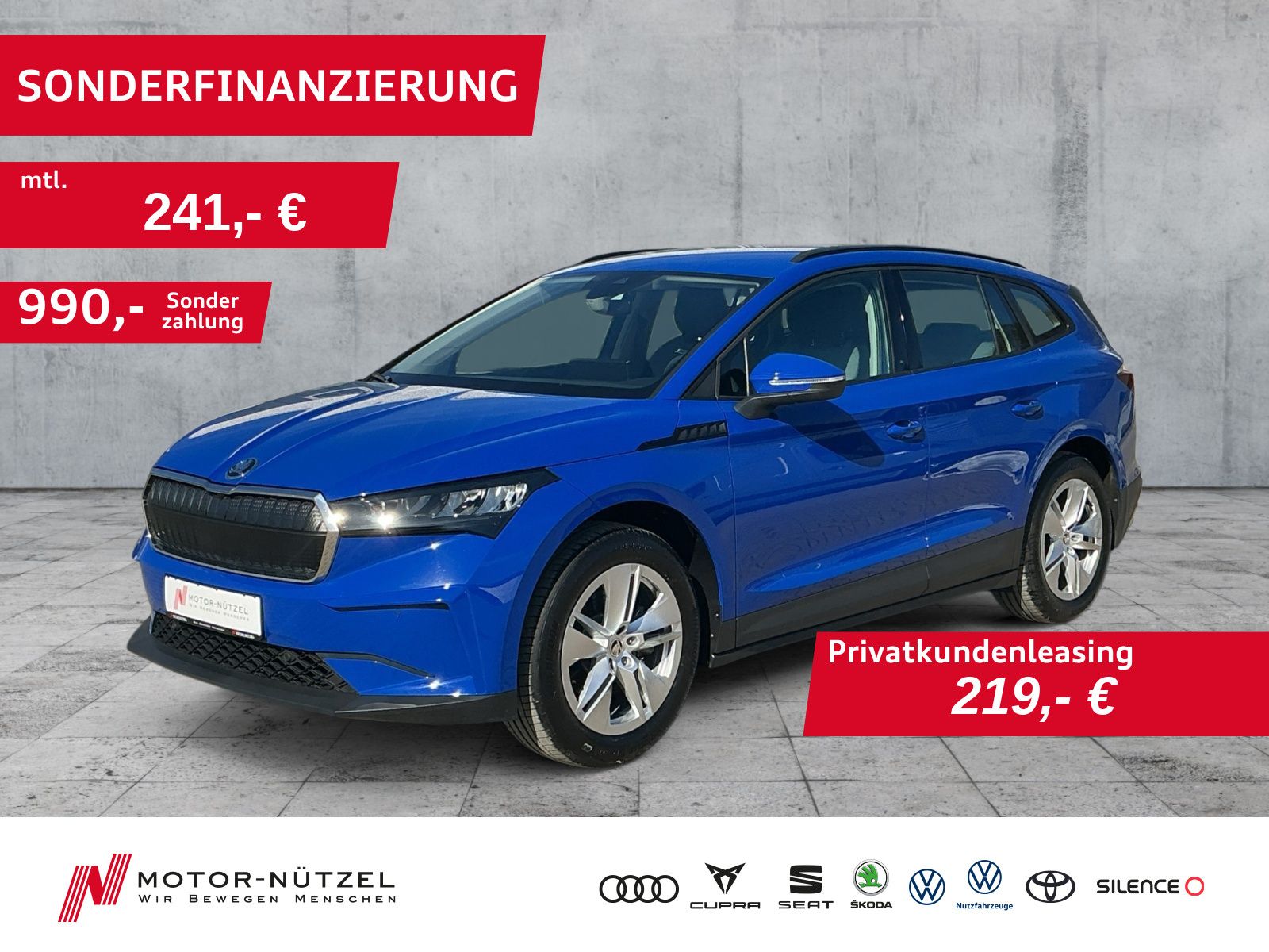 Skoda Enyaq iV 50 LOFT LED+NAV+APP+RFK+PDC+GRA+DAB+19"