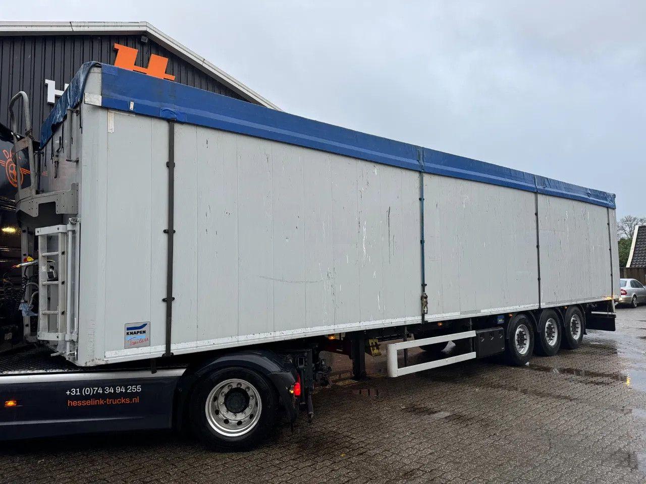 Knapen Trailers K100 92m3 Cargo Floor 10MM Liftas Schij
