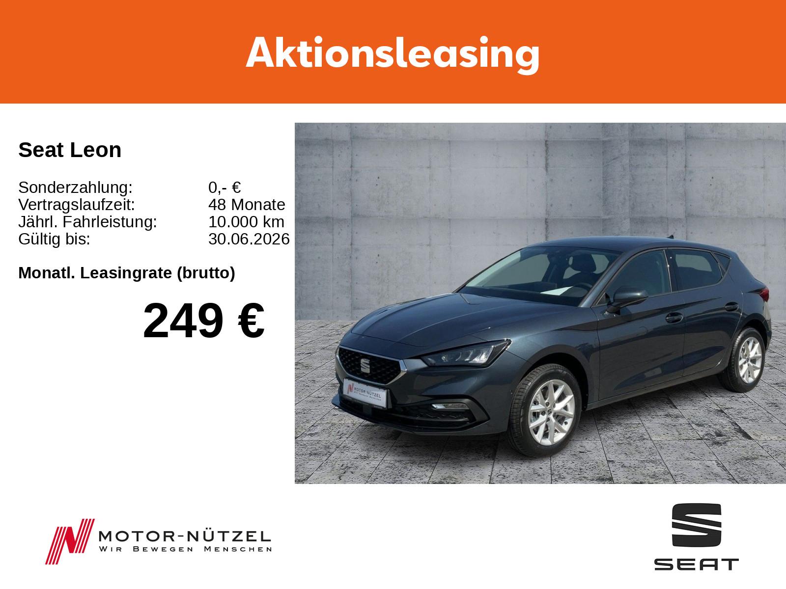 Seat Leon Road Edition 150PS DSG/ NAVI/ PDC/ RFK/ SHZ