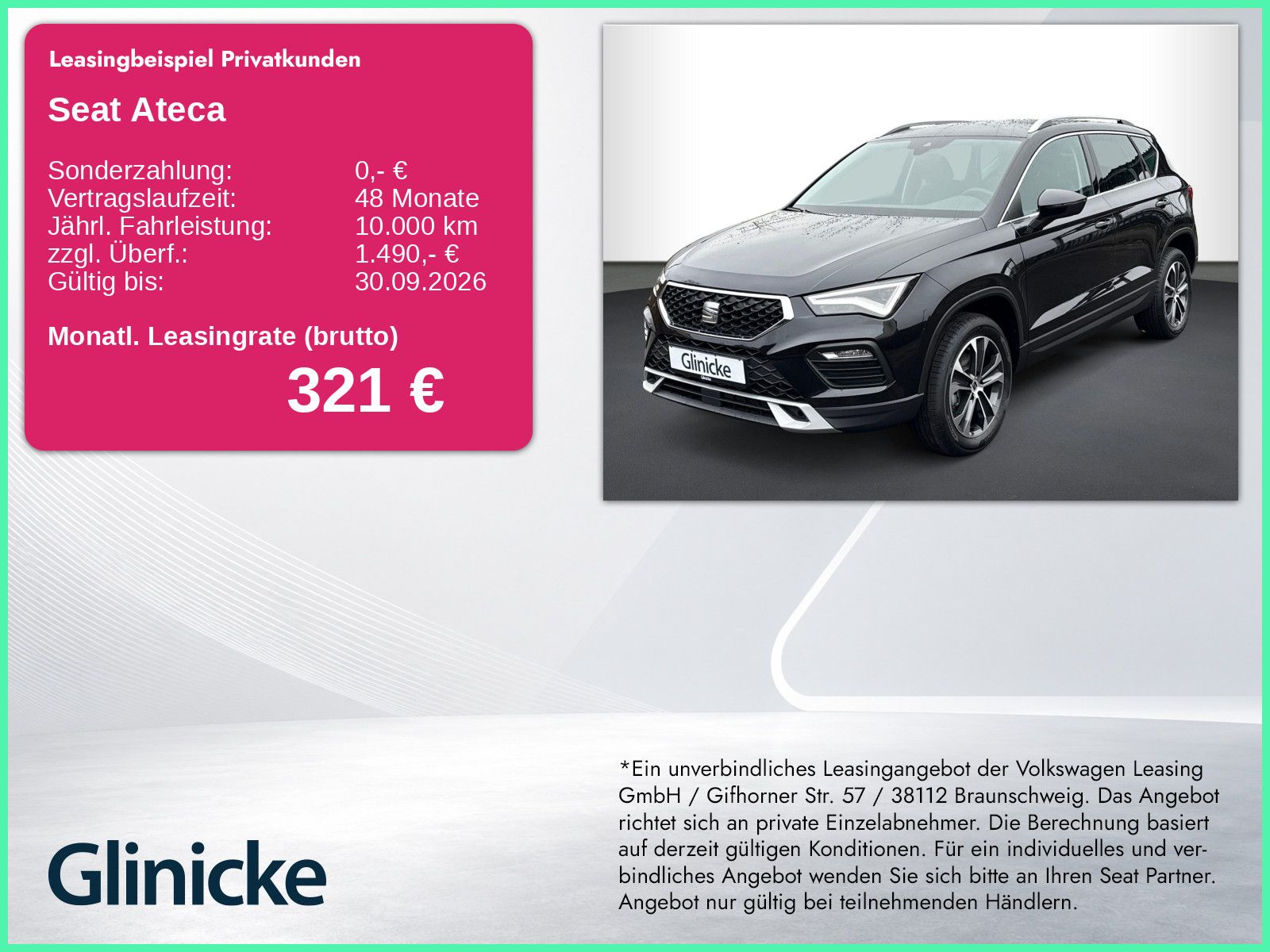 Seat Ateca Road Edition 1.5 TSI , RFK, KESSY, SHZ