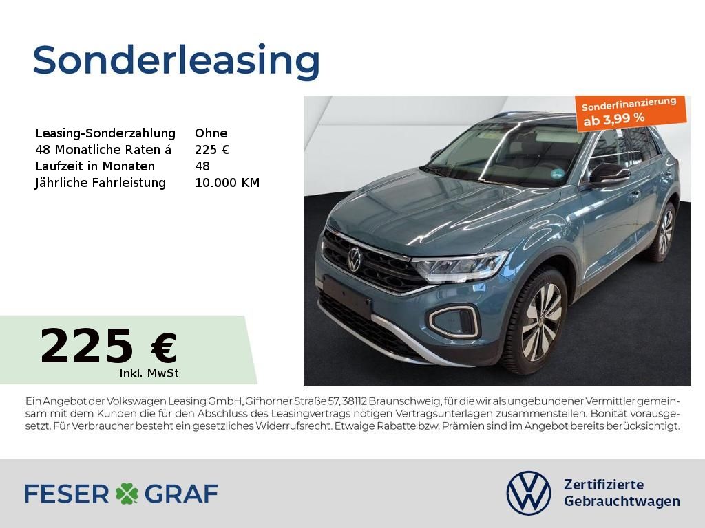Volkswagen T-Roc Goal 1.0 TSI Navi LED SiHz ParkAssist