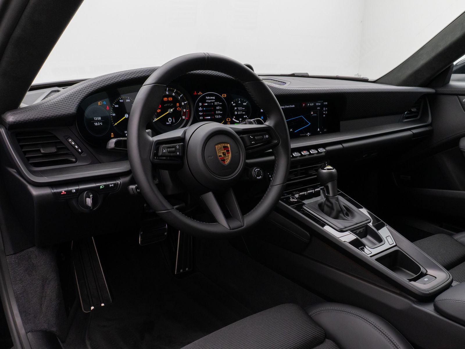 Fahrzeugabbildung Porsche 992 GT3 Touring Sport Chrono Keramik Lift PASM