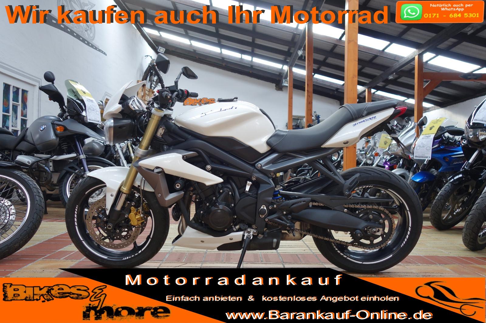 Triumph Street Triple 675 ABS+2Hd+12900KM+Reifen/TÜV neu