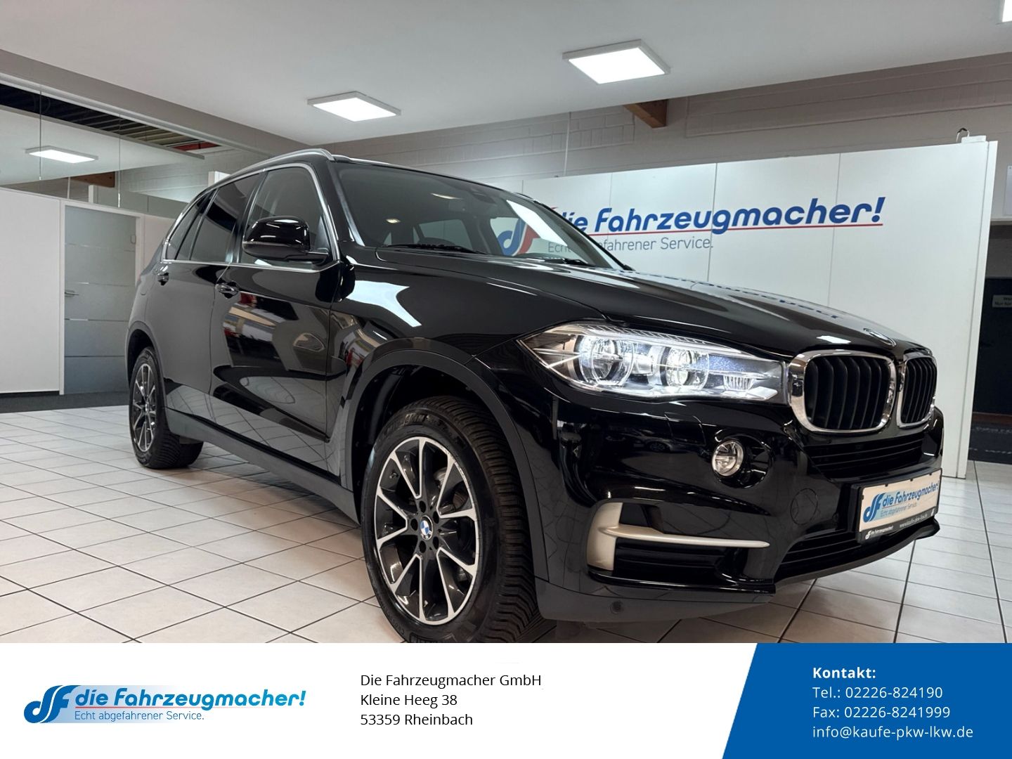 Fahrzeugabbildung BMW X5 xDrive 30 d HUD AHK-klappbar Navi Leder Memor