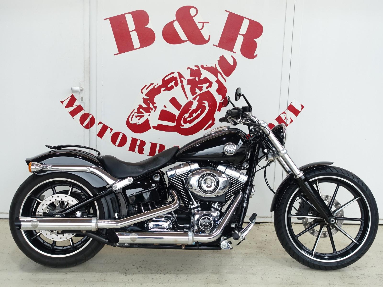 Harley-Davidson Breakout  1.Hand -  Scheckheft - Penzl Auspuff