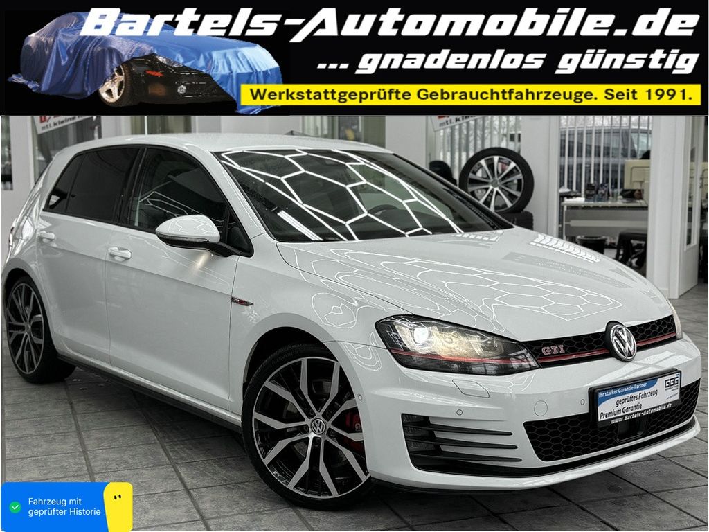 VW Golf VII GTI Performance 2.0 TSI, DSG, Leder