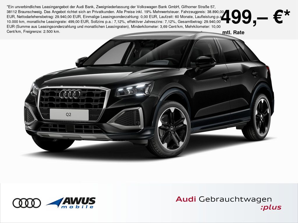 Audi Q2 35 TFSI advanced S tronic Matrix-LED, Tempoma