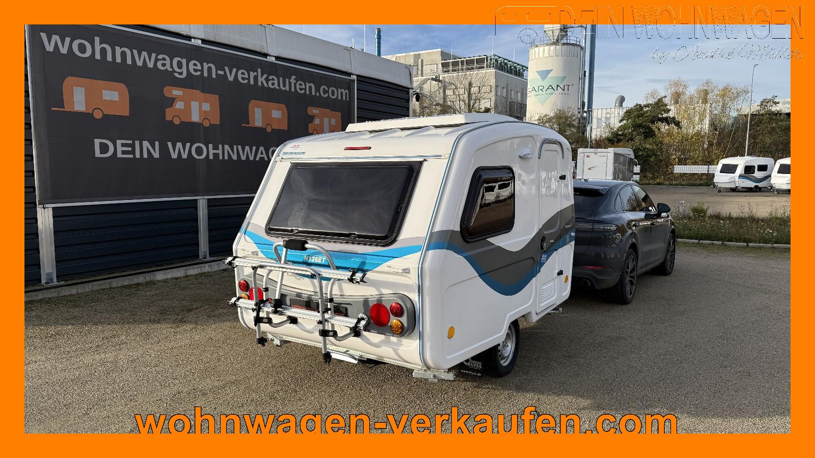 Niewiadów N126ET NEUFAHRZEUG WC FAHRRADTRÄG. 900Kg GFK ASK