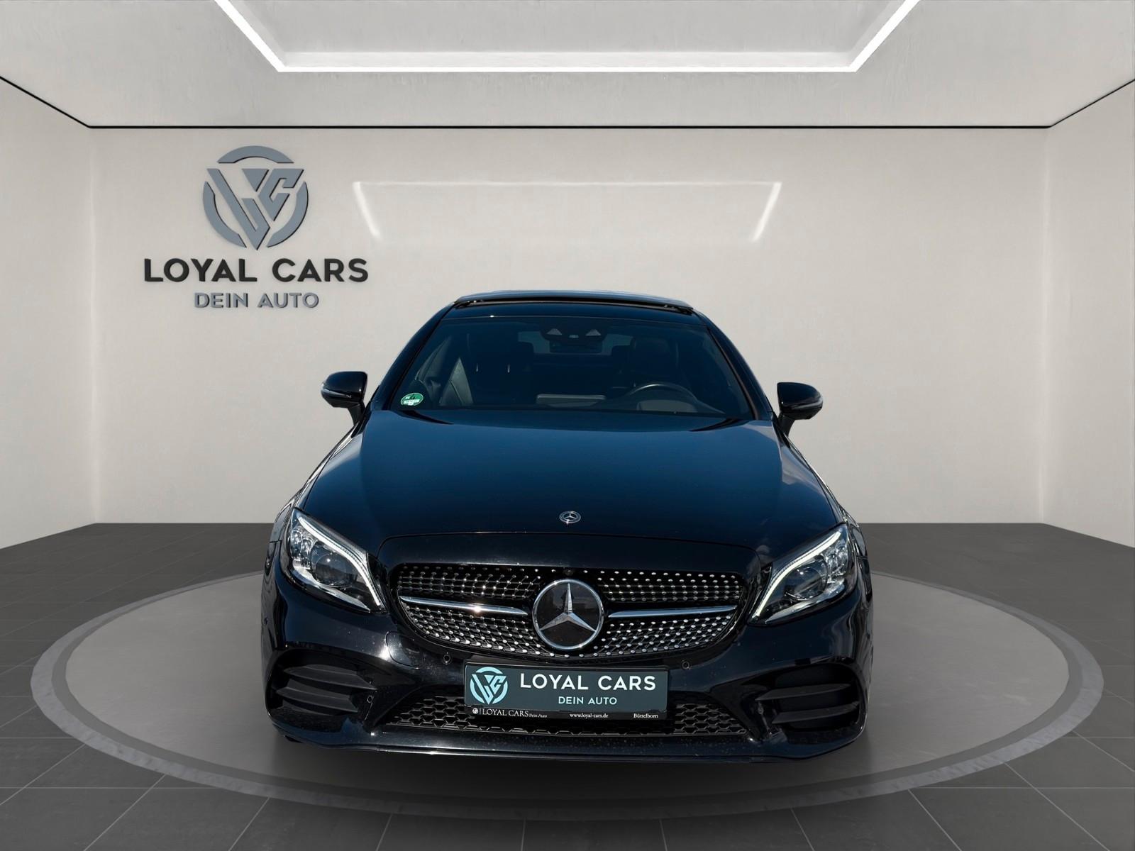 Mercedes-Benz C 200 Coupe 4M*VOLL*AMG*PANO*HUD*Wides*360*Dist+