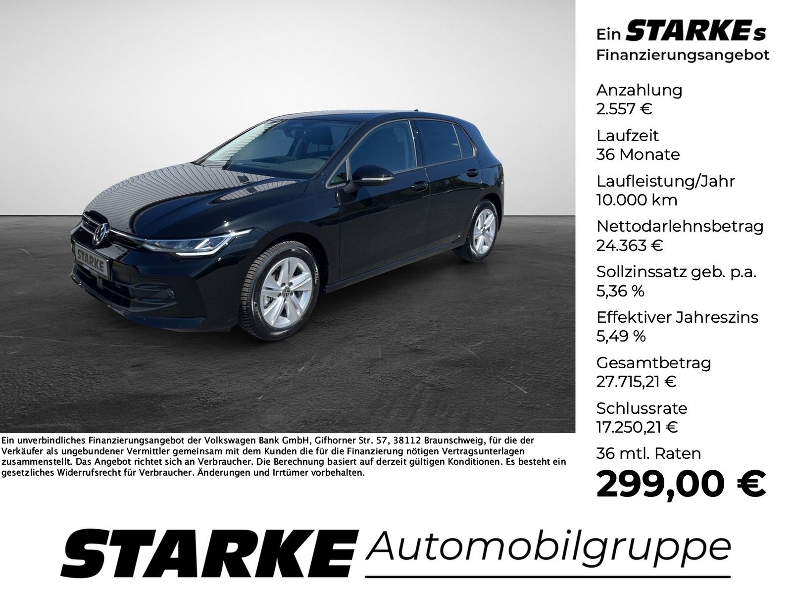 Volkswagen Golf 1.5 TSI 6-Gang Life  Navi LED Kamera PDC LM