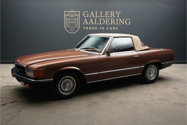 Mercedes-Benz SL 280 European bumpers/headlights, Milan Brown