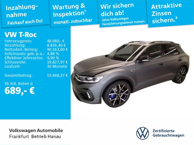 Volkswagen T-Roc R 4Motion 2.0 TSI AHK AKRA PANO APP DCC